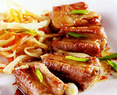 suon-heo-nuong-mat-ong